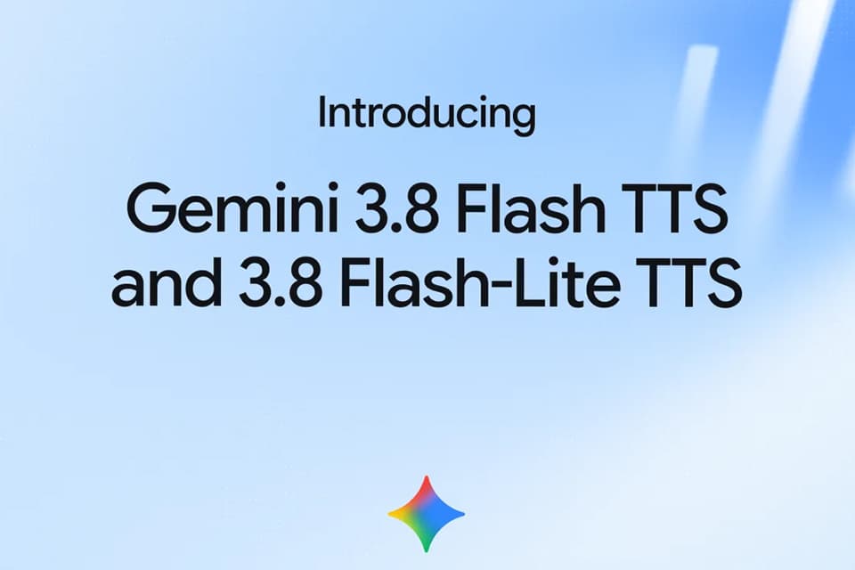 Google、音声生成AI「Gemini 3.8 Flash/Flash-Lite TTS」を発表 30秒で声再現・SynthID対応
