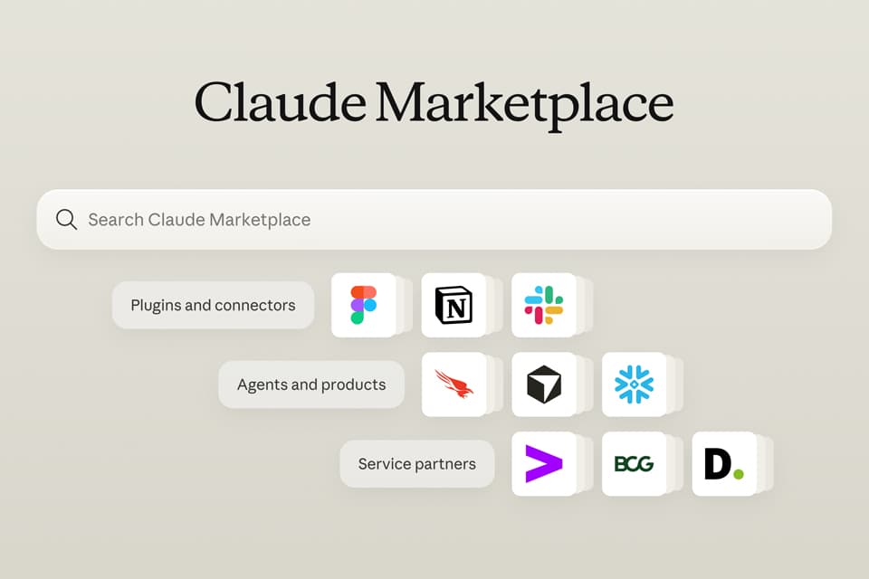 Anthropic「Claude Marketplace」を開設、業務ツールやパートナー集約