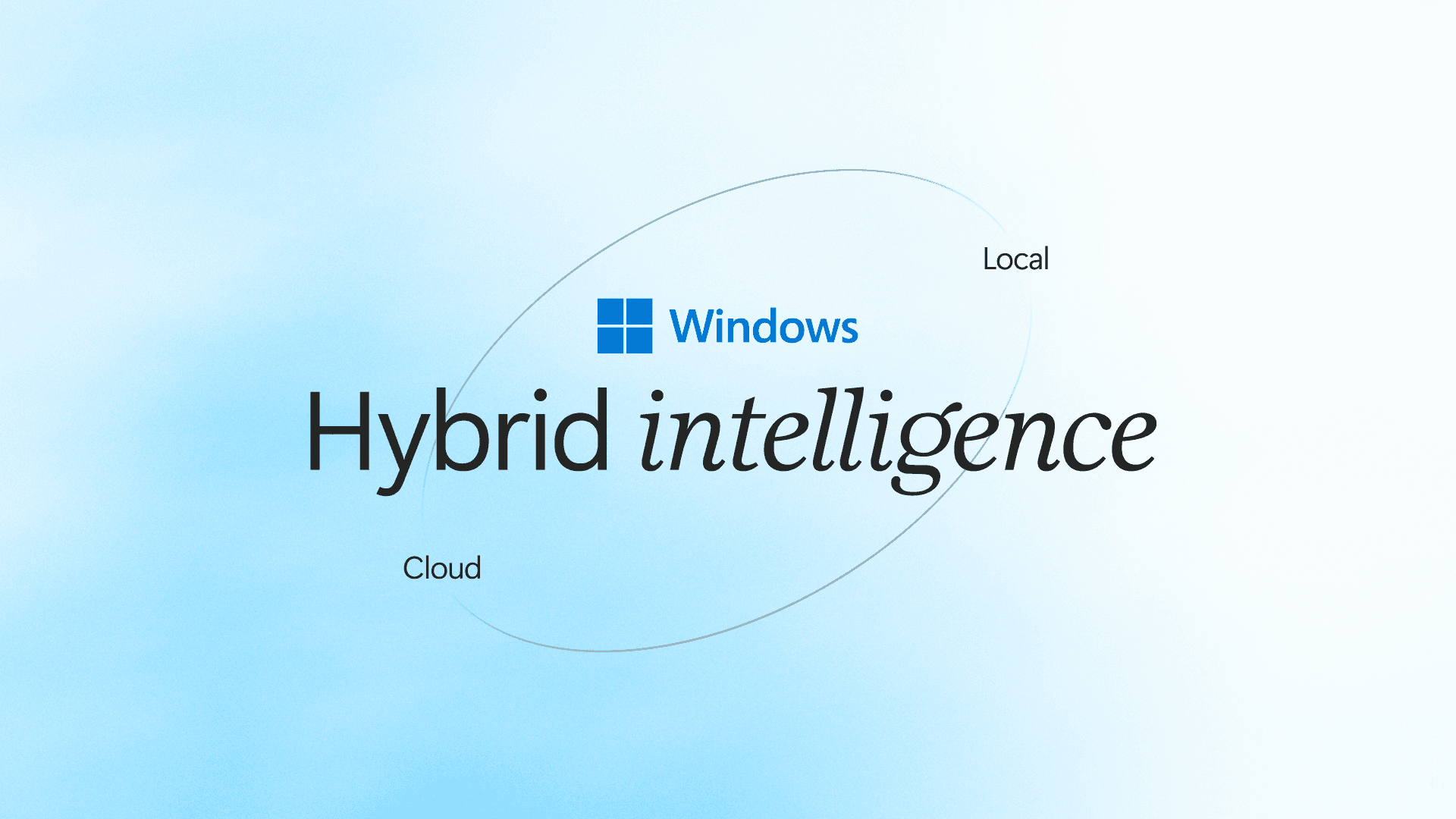 Building Windows for hybrid intelligence