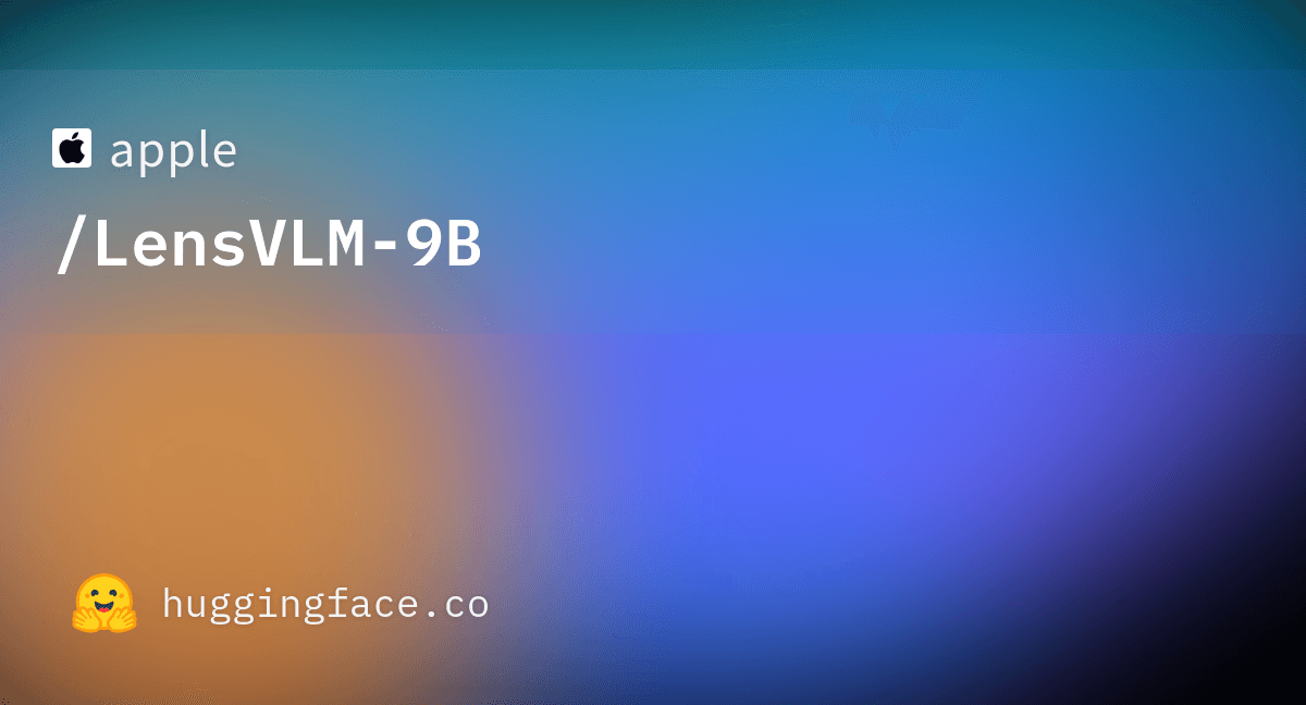 apple/LensVLM-9B