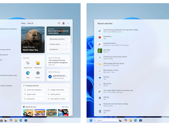 「Windows Search」が大幅改良、高速・シンプル・堅固になり、プロモも排除できるように／「Windows Insider」ビルドでテスト開始