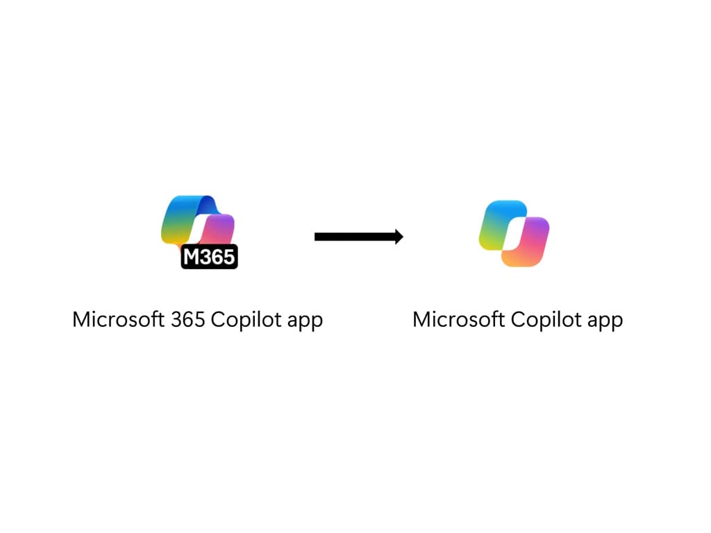 個人・職場でアプリ統合、「Microsoft 365 Copilot」アプリが「Microsoft Copilot」アプリへ／Apple/Googleでのサインインにも対応、8月中旬から展開