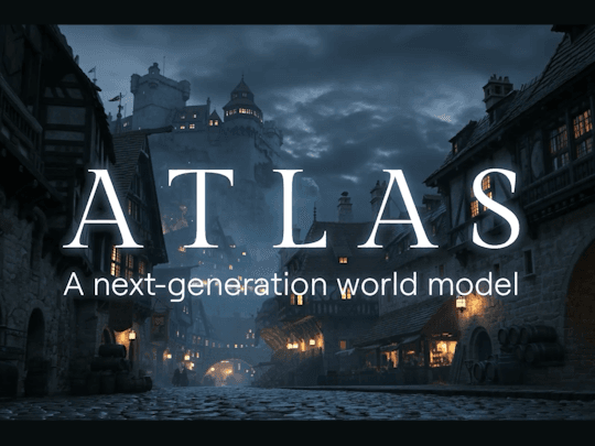 World Labs、“世界”を作り出せる空間知能モデル「Atlas」を発表／カメラを自由に動かし、時間と空間をシミュレート。テキスト・画像・動画・3Dを扱うオムニモデル