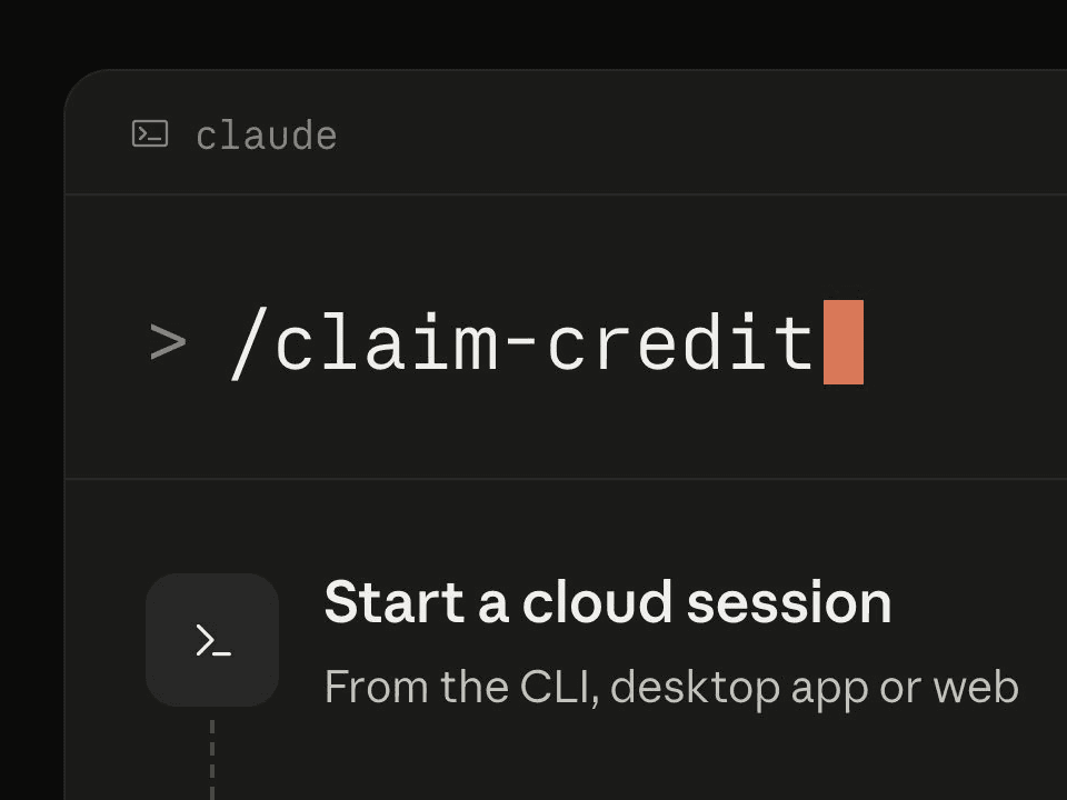 ノートPCを閉じてもOK、「Claude Code」の“クラウドセッション”の一般提供が開始／既存契約者には1回限りの専用クレジットを付与、請求を忘れないように