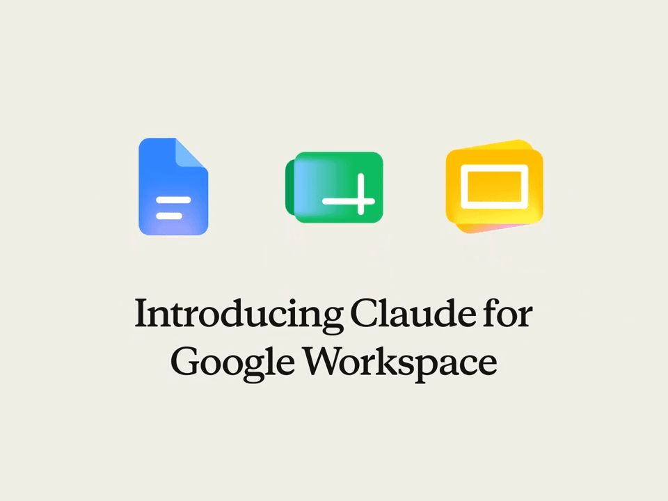 Anthropic、「Claude for Google Workspace」アドオンをリリース／「Claude」から「Workspace」のファイルを作成・編集できるコネクターもベータ公開