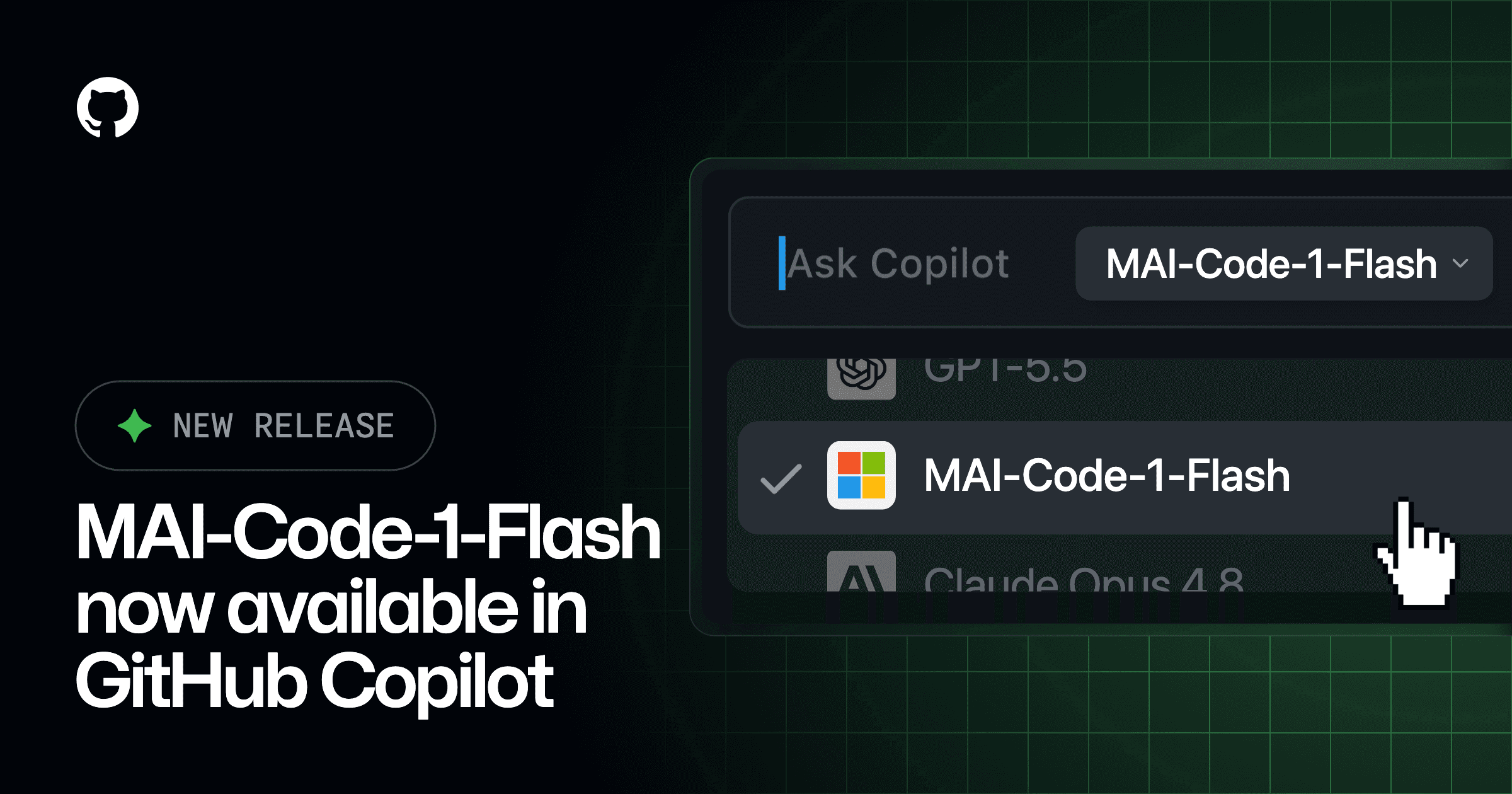 MAI-Code-1-Flash for Copilot Business and Copilot Enterprise - The GitHub Blog