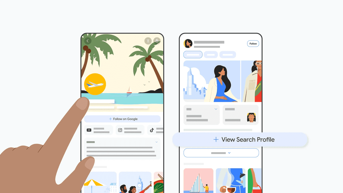 Google検索、発信元のコンテンツを集約する「Search profiles」機能を発表