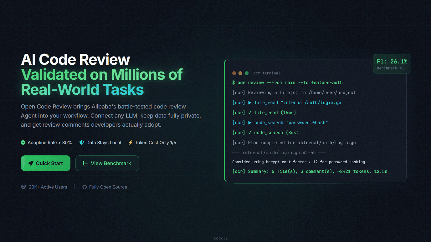 AIコードレビューツール「Open Code Review」、既存のAIに各種ルールを設定してレビュー能力を底上げ可能＆Alibabaグループで100万件のコード欠陥を検出済み - GIGAZINE