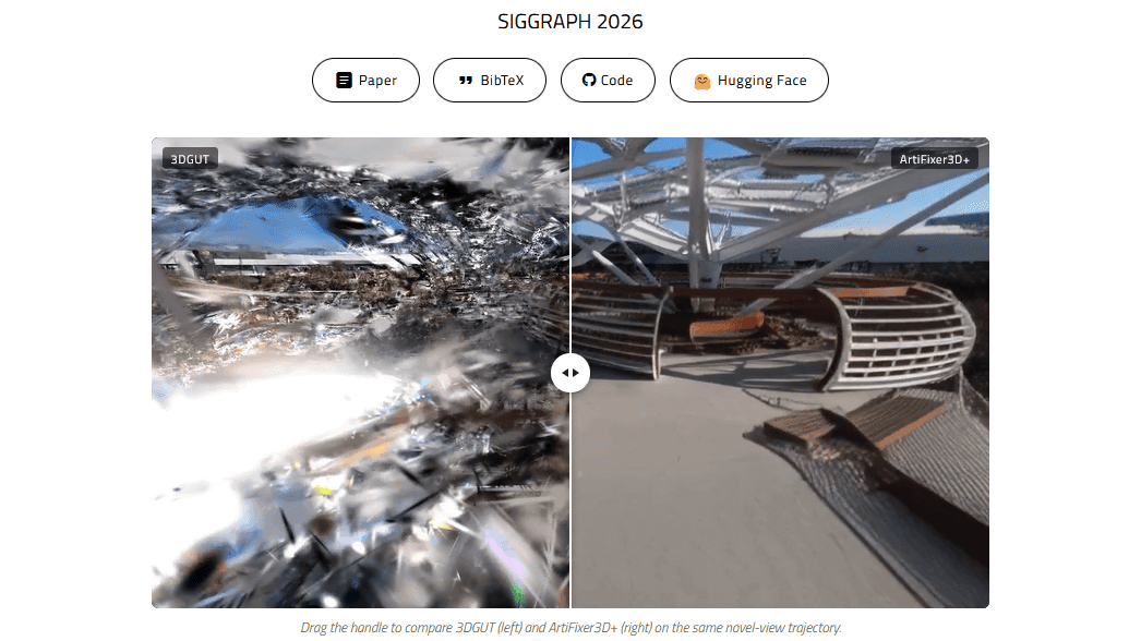 複数の写真から3Dシーンを生成するAIモデル「ArtiFixer」 - gigazine.net