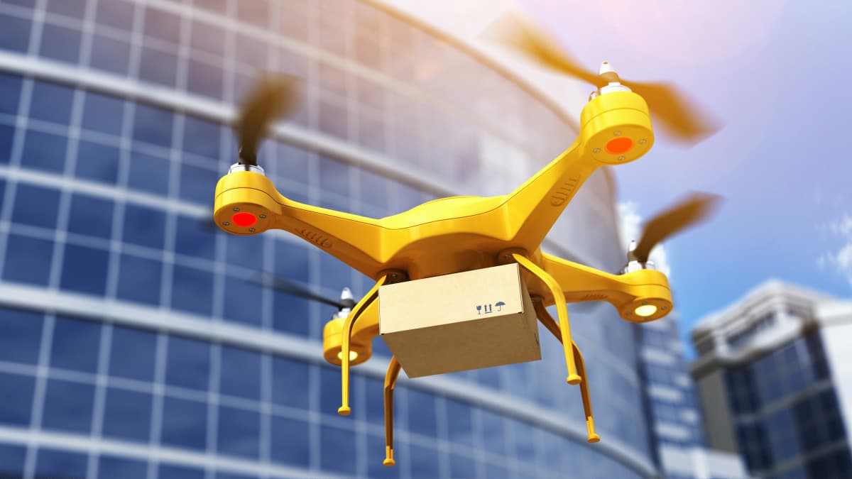 What would happen if the delivery drones and flying taxis that fill the skies malfunctioned?
