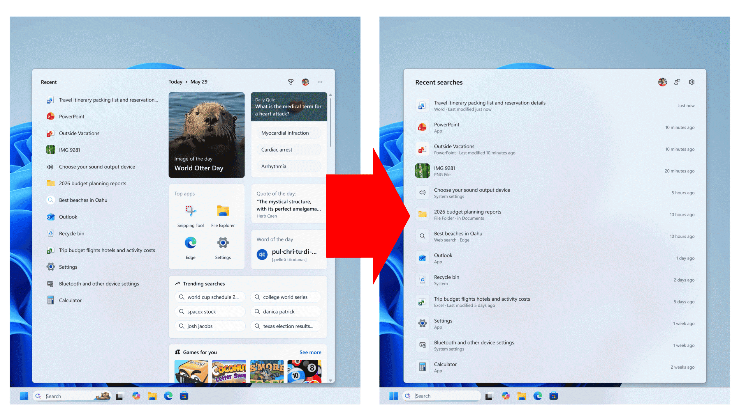 Microsoftが広告や余計な機能をすべて削除したWindowsの検索ボックスをテスト