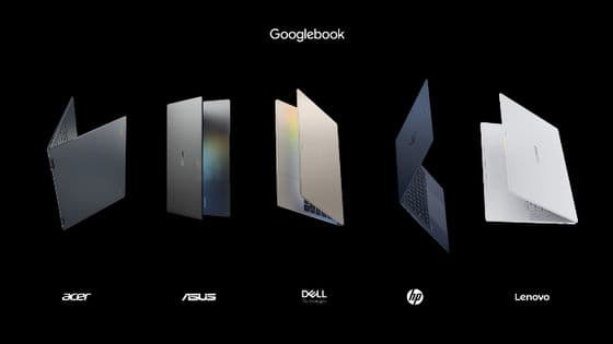 Google has released the 'Googlebook,' a premium Android-based notebook PC aimed at 'Macs for Android users.'