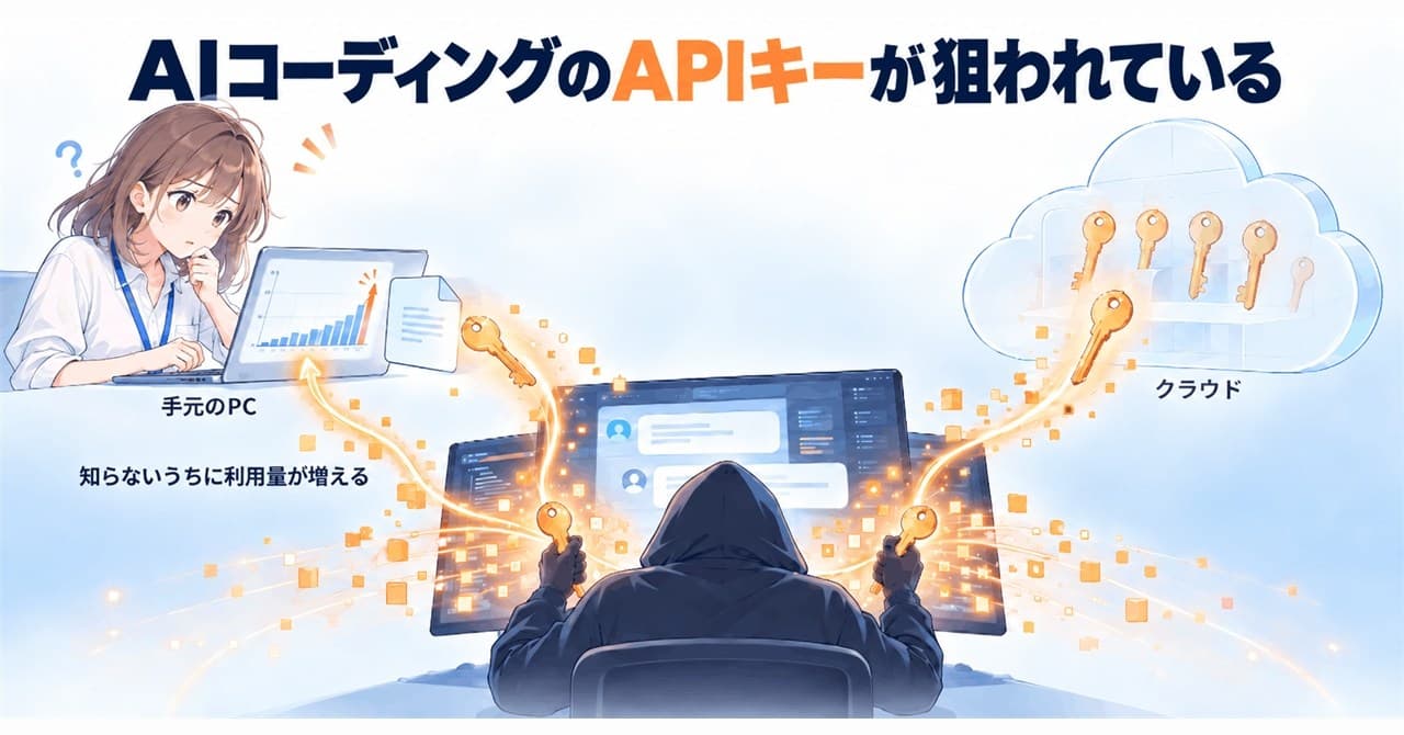AIコーディングのAPIキーが狙われている OpenCodeのキー流出とインフォスティーラー「Aoki」から学ぶ対策