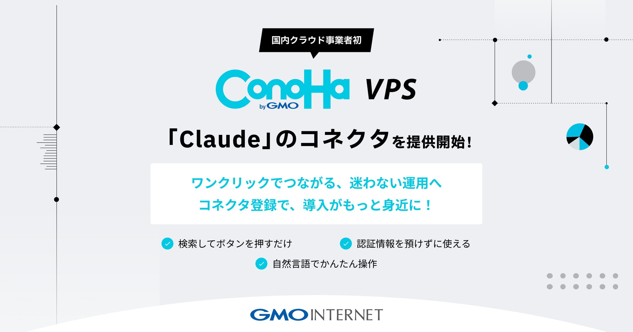 「ConoHa VPS byGMO」、Claudeのコネクタ提供。国内クラウド事業者初 生成AIから自然言語でVPSを操作可能に