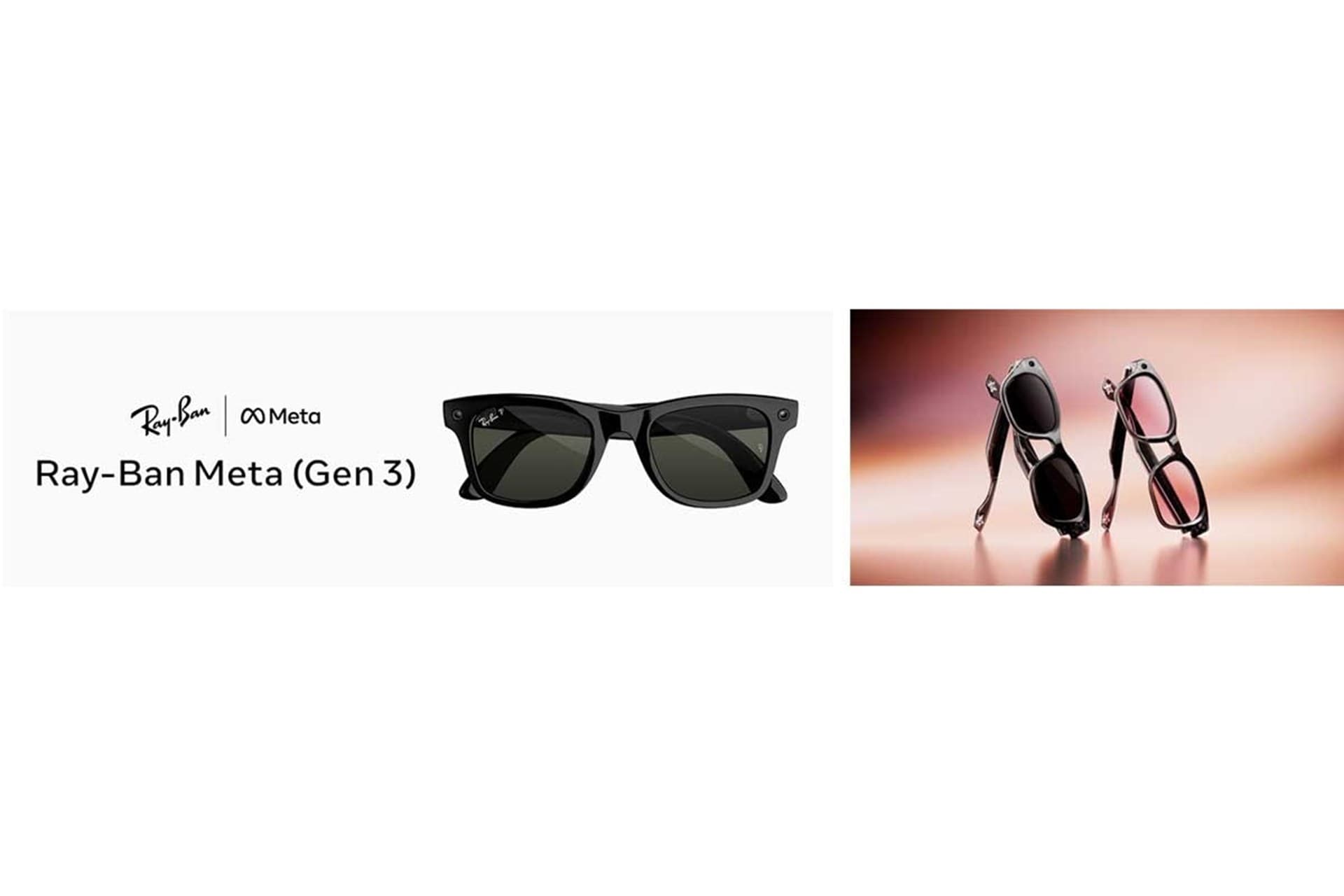 AIグラス「Ray-Ban Meta（Gen 3）」、ソフトバンクで販売開始