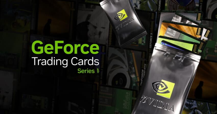 NVIDIA、グラフィックカードではなくトレーディングカードを制作。イベントなどで無料配布へ