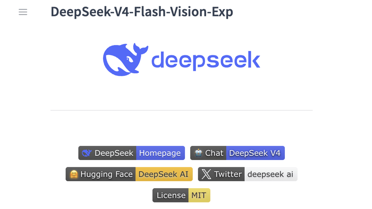 Opus 4.8匹敵、画像対応「DeepSeek-V4-Flash-Vision-Exp」無償公開