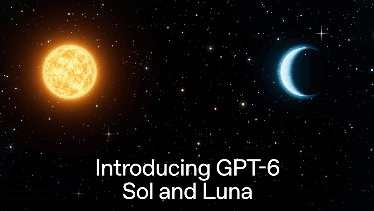 「GPT-6 Sol」「GPT-6 Luna」登場、API料金半額でリセット権も配布