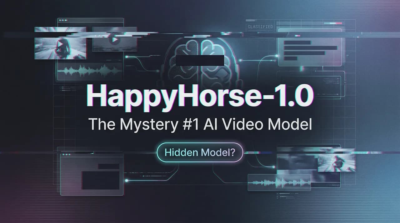 What Is HappyHorse-1.0? The Mystery #1 AI Video Model - WaveSpeedAI