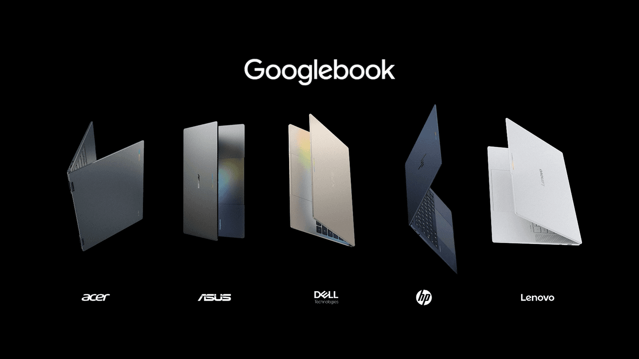 Premium materials and striking design set Googlebook apart