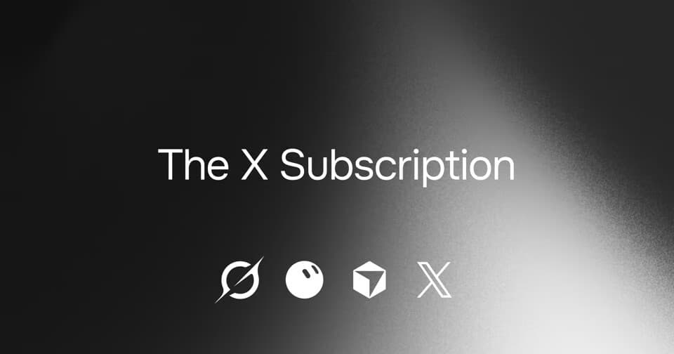 Introducing The X Subscription