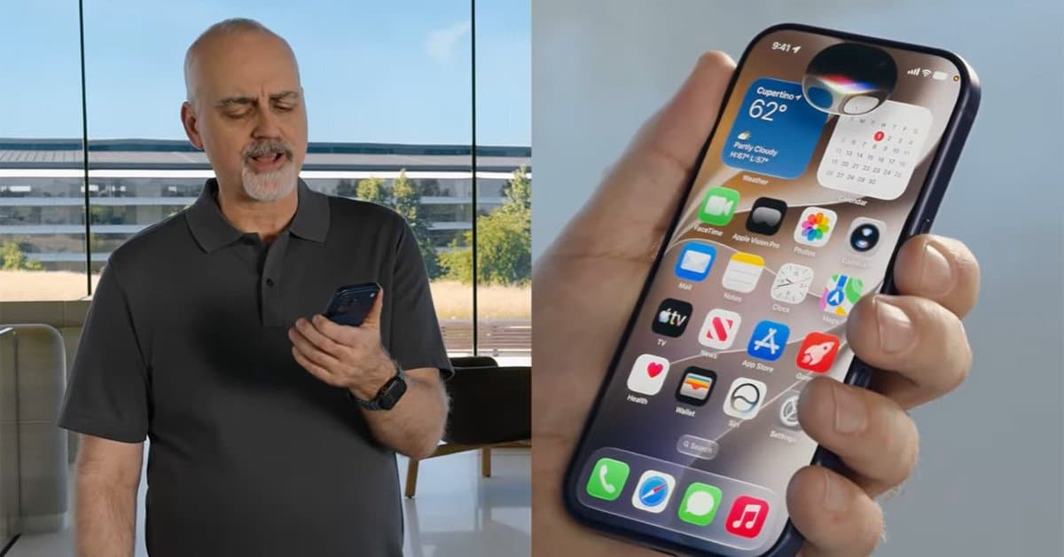 「Siri AI」新登場　「Apple Intelligence」大幅刷新、Googleと共同開発　年内に英語版
