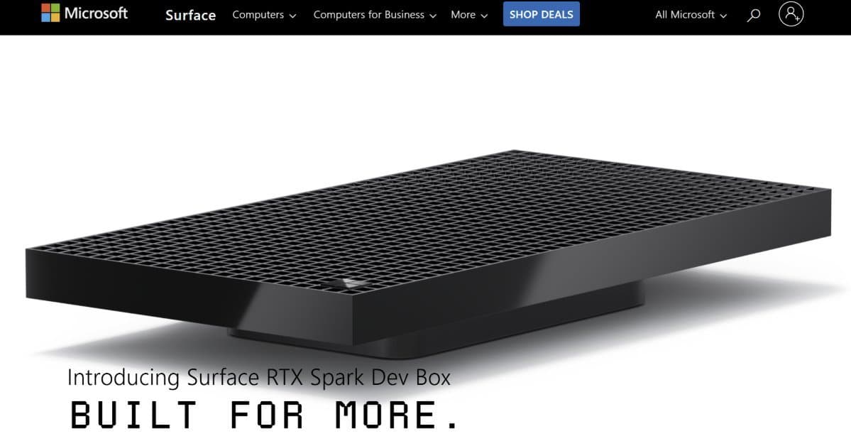 Microsoft、NVIDIAのSoC搭載でAI特化のミニPC「Surface RTX Spark Dev Box」披露 - www.itmedia.co.jp