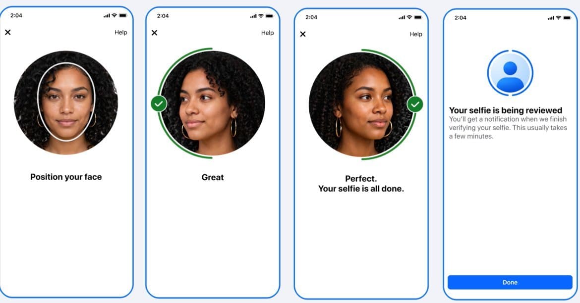 Meta、Facebookに無料の認証バッジ「Facebook Verified」 自撮り動画で登録、「Meta Verified」とは別