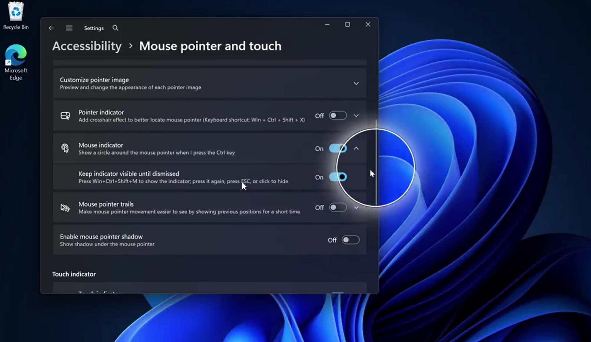 Windows 11 is modernizing a mouse indicator that hasn't changed since the Windows XP