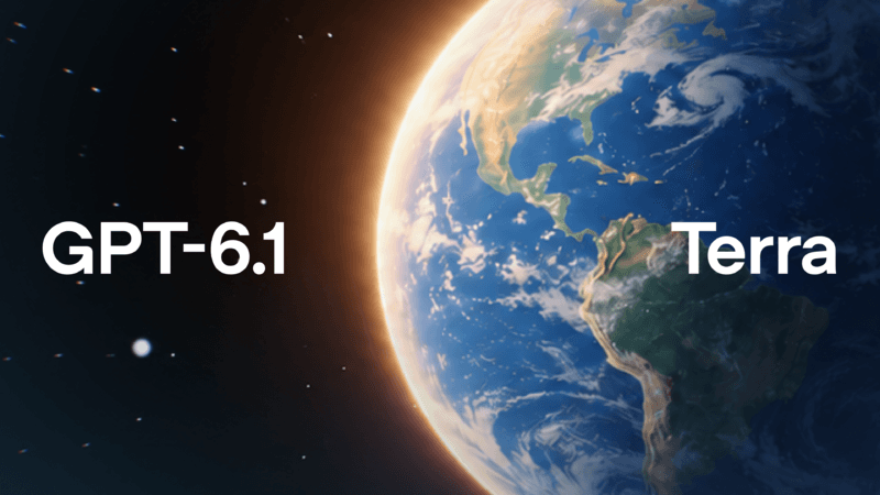 OpenAI Announces \"GPT-6.1 Terra\" for Low-Cost Image Understanding and PC Operation