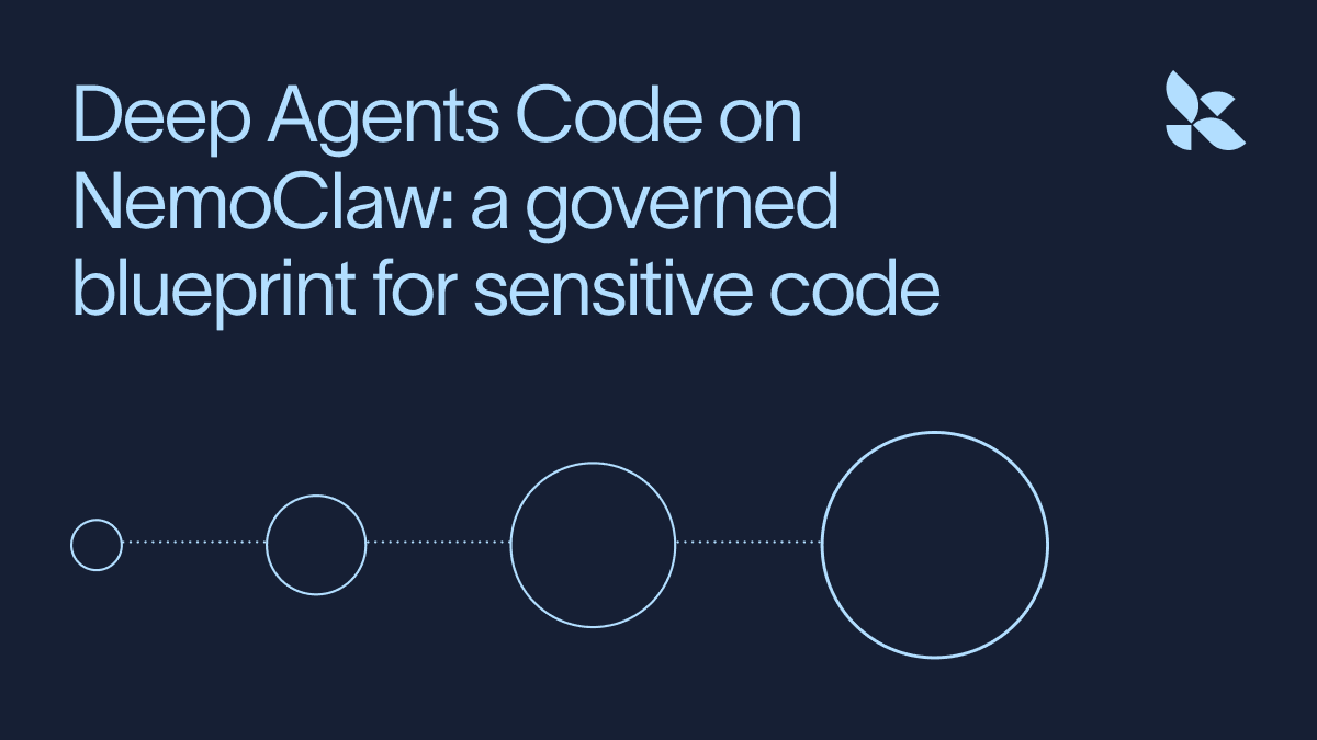 Deep Agents Code on NemoClaw: A Governed Blueprint for Your Most Sensitive Code
