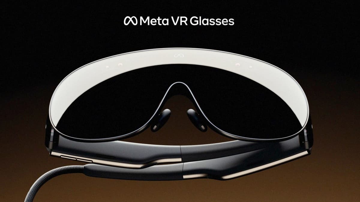 重さわずか100gのVR/ARグラス「Meta VR Glasses」が登場、マイクロOLEDディプレイ搭載で5K表示に対応