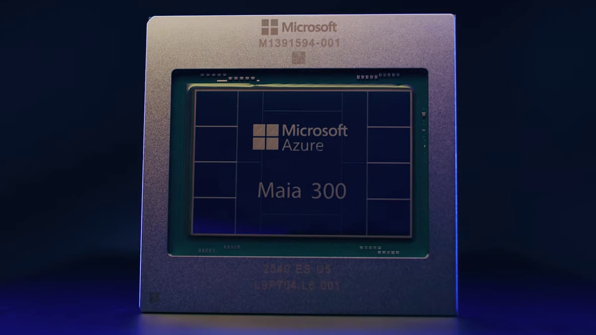 MicrosoftがカスタムAIチップ第3世代「Maia 300」を発表、2027年導入へ