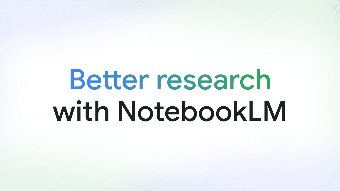 Do better research with NotebookLM - blog.google